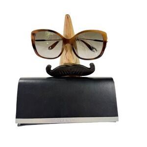 Givenchy GV 7024/S Brown Tortoise Butterfly Sunglasses Gold Temples with Case